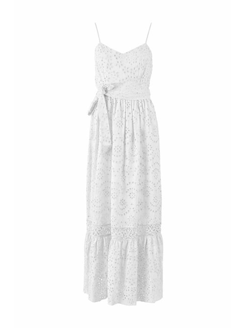 Abito in cotone sangallo con spalline Cocco NO SECRETS | 261NS244COCCO